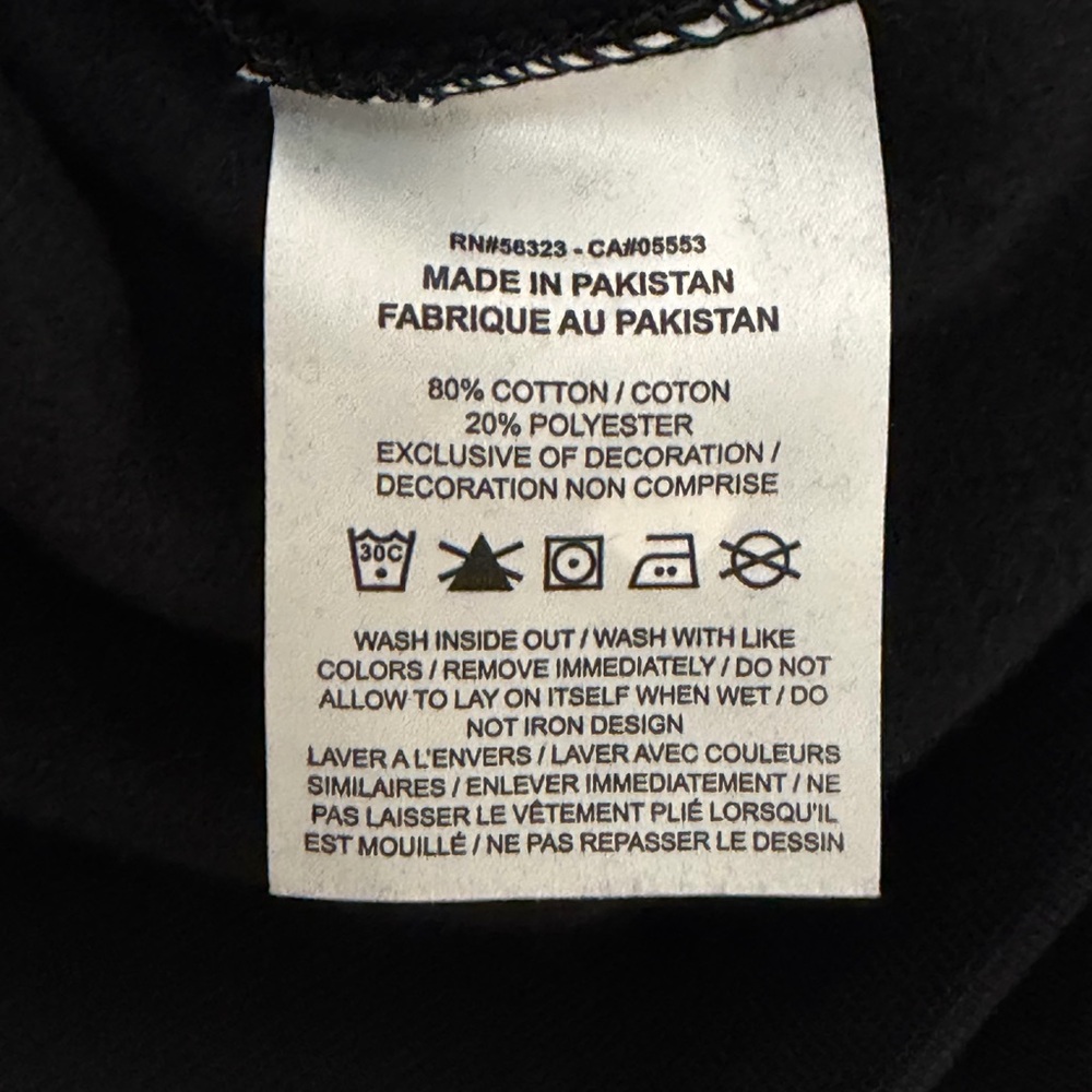 Nike Sportswear NWT Oversized Fleece Crew Neck Sweatshirt Black Women’s Small - Picture 10 of 14